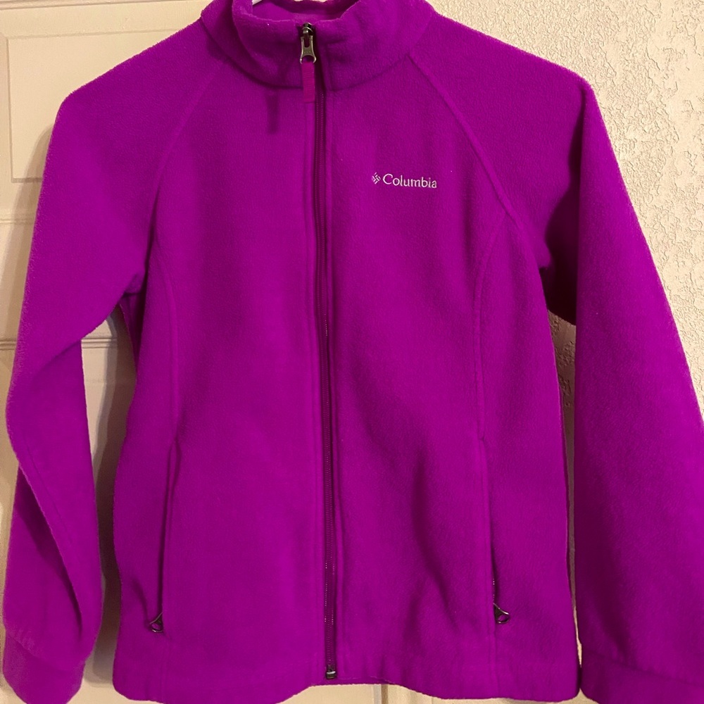 Girls Columbia zip up